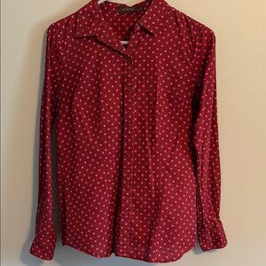 🍂3 for $15🍂 The Limited Polka Dot Button-Up Shirt